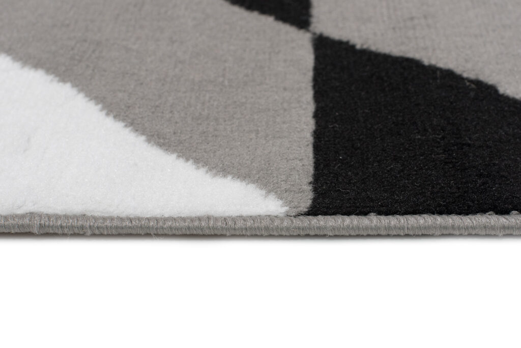 Tappeto Maya Grigio Blu Triangoli