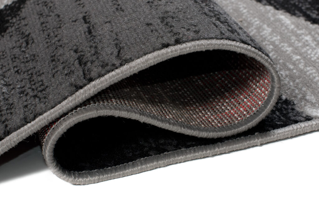 Tappeto Maya Grigio Nero Geometrico