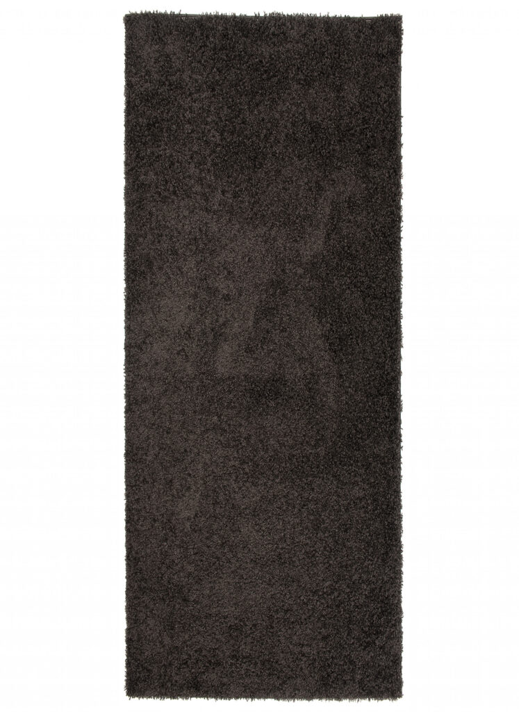 Tappeto Passatoia Essence Shaggy Monocolore Antracite