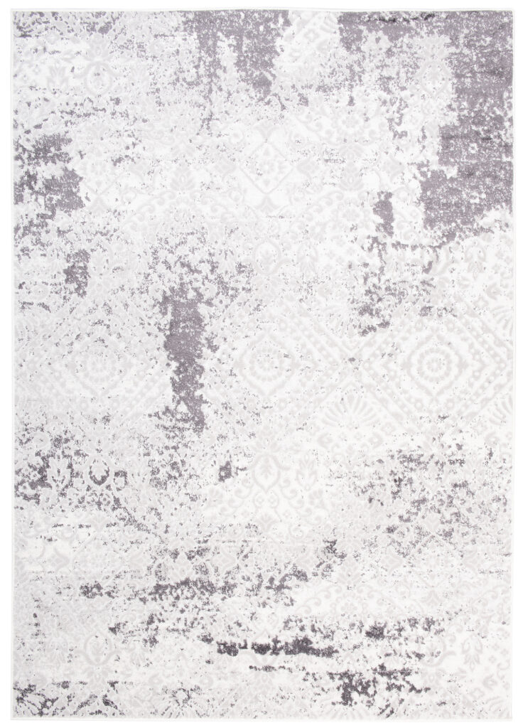 Tappeto Sky Grigio Crema Vintage Ornamenti