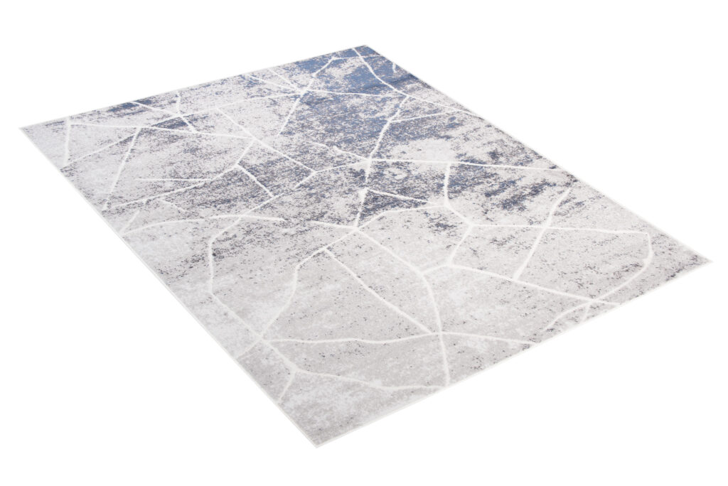 Tappeto Sky Grigio Blu Astratto Linee