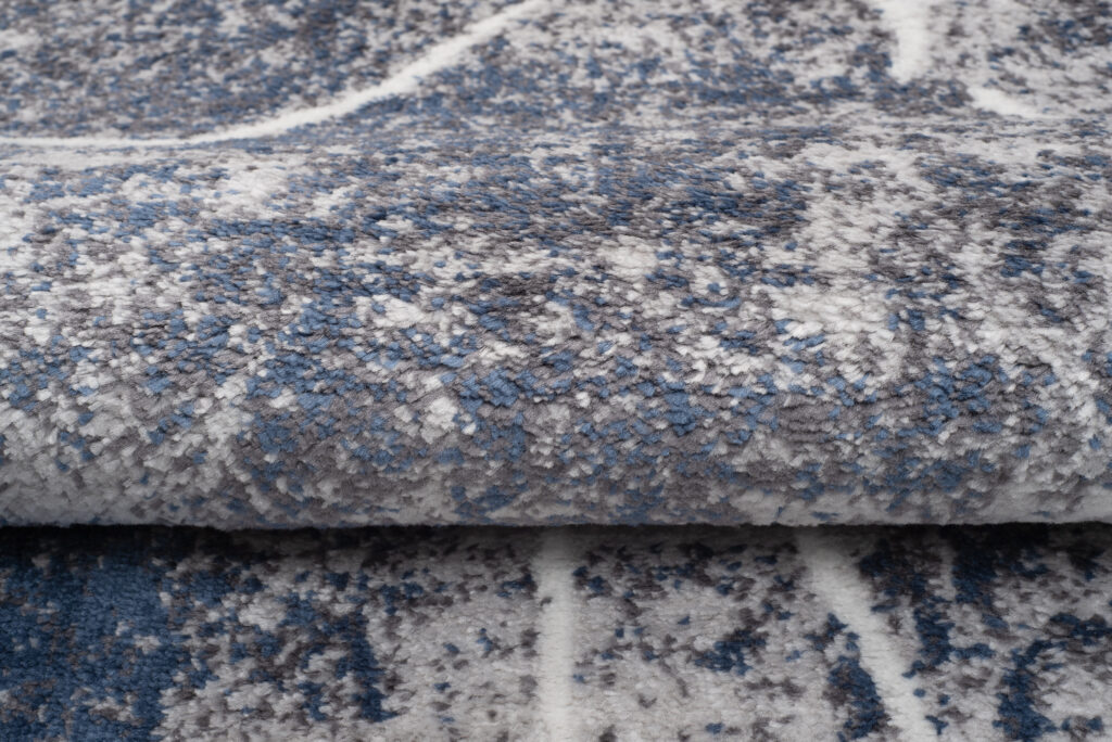 Tappeto Sky Grigio Blu Astratto Linee