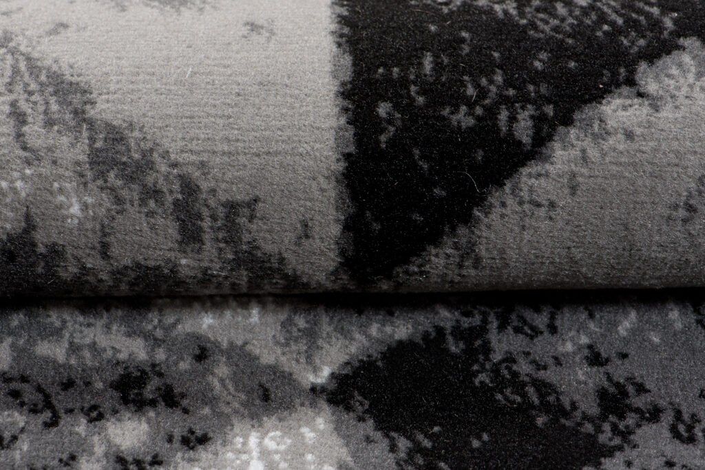 Tappeto Luxury Grigio Geometrico Triangoli