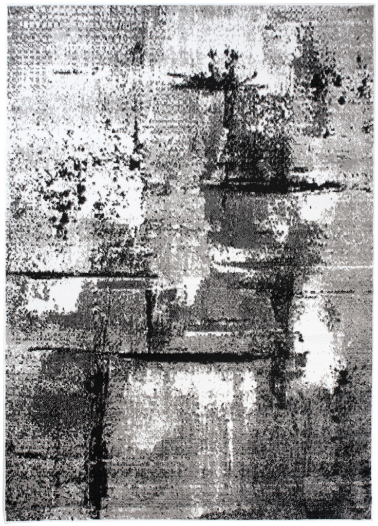 Tappeto Maya Grigio Nero Sfumato