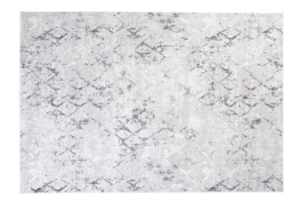 Tappeto Sky Grigio Geometrico Diamanti