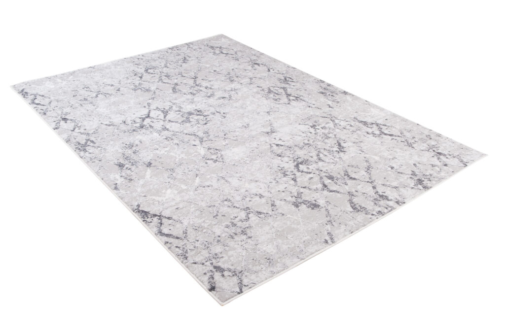 Tappeto Sky Grigio Geometrico Diamanti