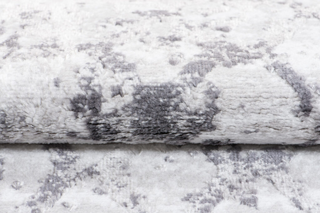 Tappeto Sky Grigio Geometrico Diamanti