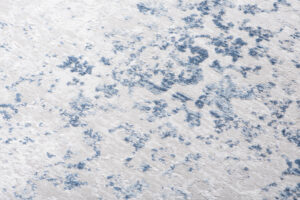 Tappeto Sky Blu Grigio Cornice Ornamenti