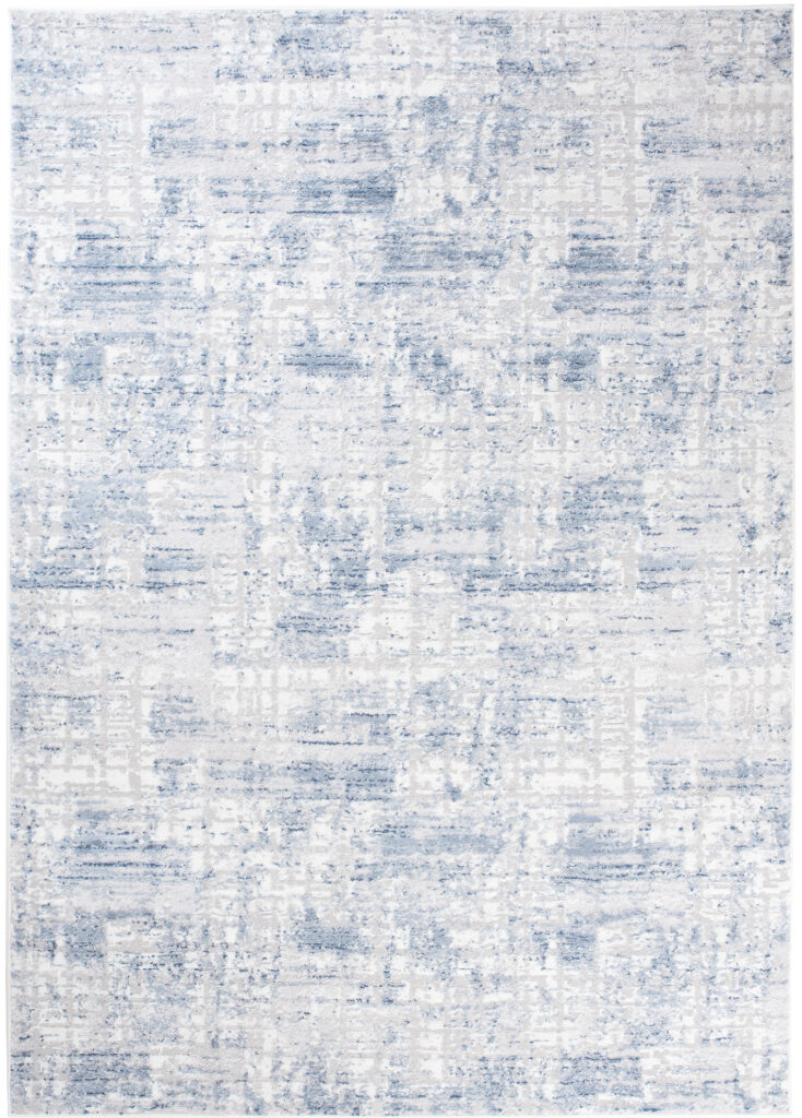 Tappeto Sky Blu Grigio Astratto Strisce