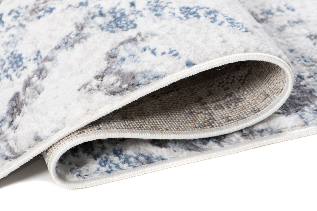 Tappeto Sky Grigio Blu Moderno Zigzag