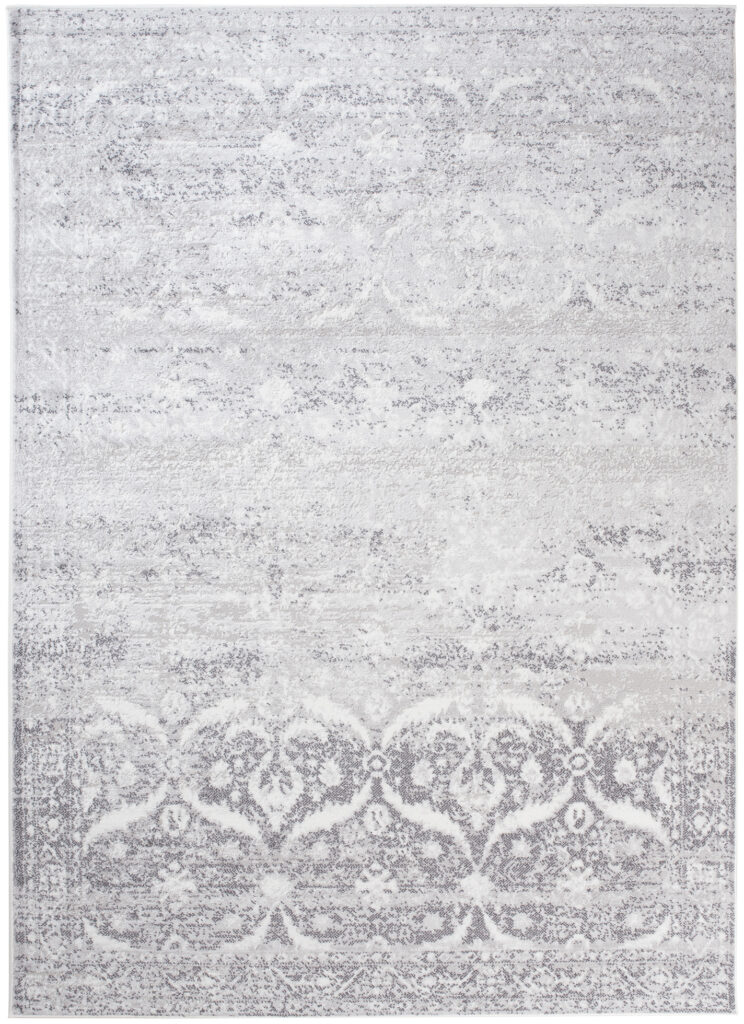 Tappeto Sky Grigio Vintage Floreale Sfumature
