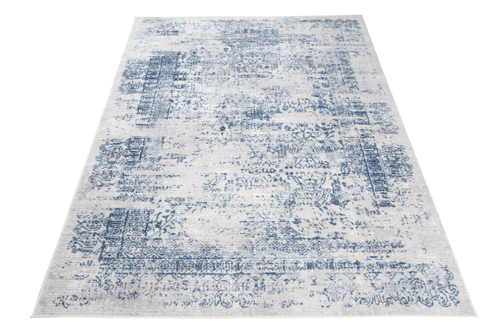 Tappeto Sky Blu Crema Sfumature Vintage