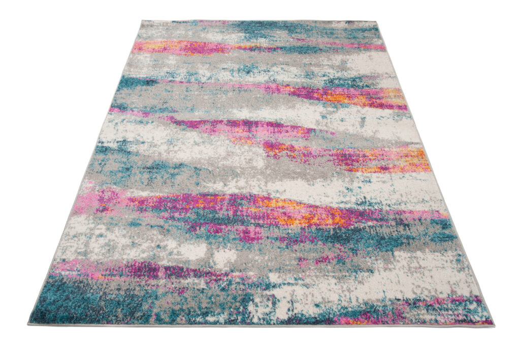 Tappeto Lazur Rosa Multicolore Astratto Sfumature