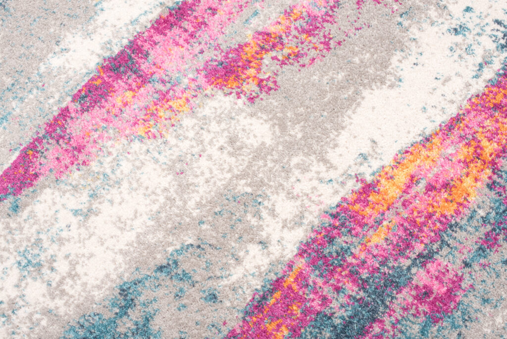 Tappeto Lazur Rosa Multicolore Astratto Sfumature