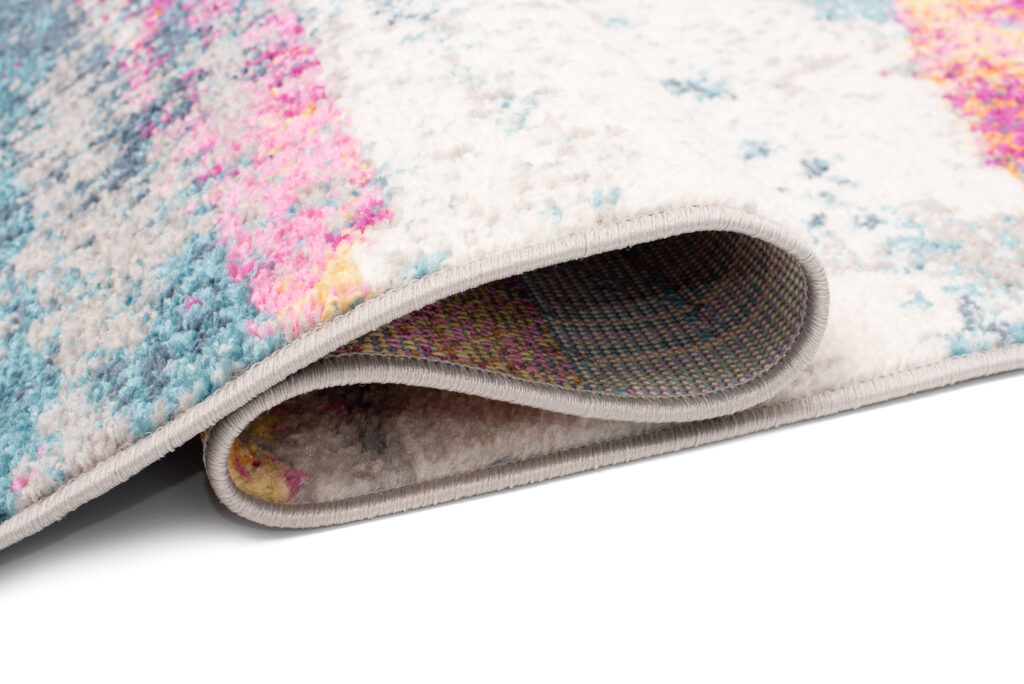 Tappeto Lazur Rosa Multicolore Astratto Sfumature
