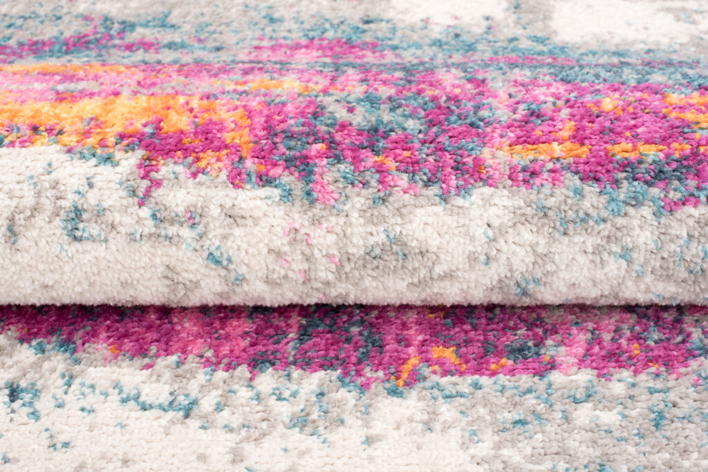 Tappeto Lazur Rosa Multicolore Astratto Sfumature