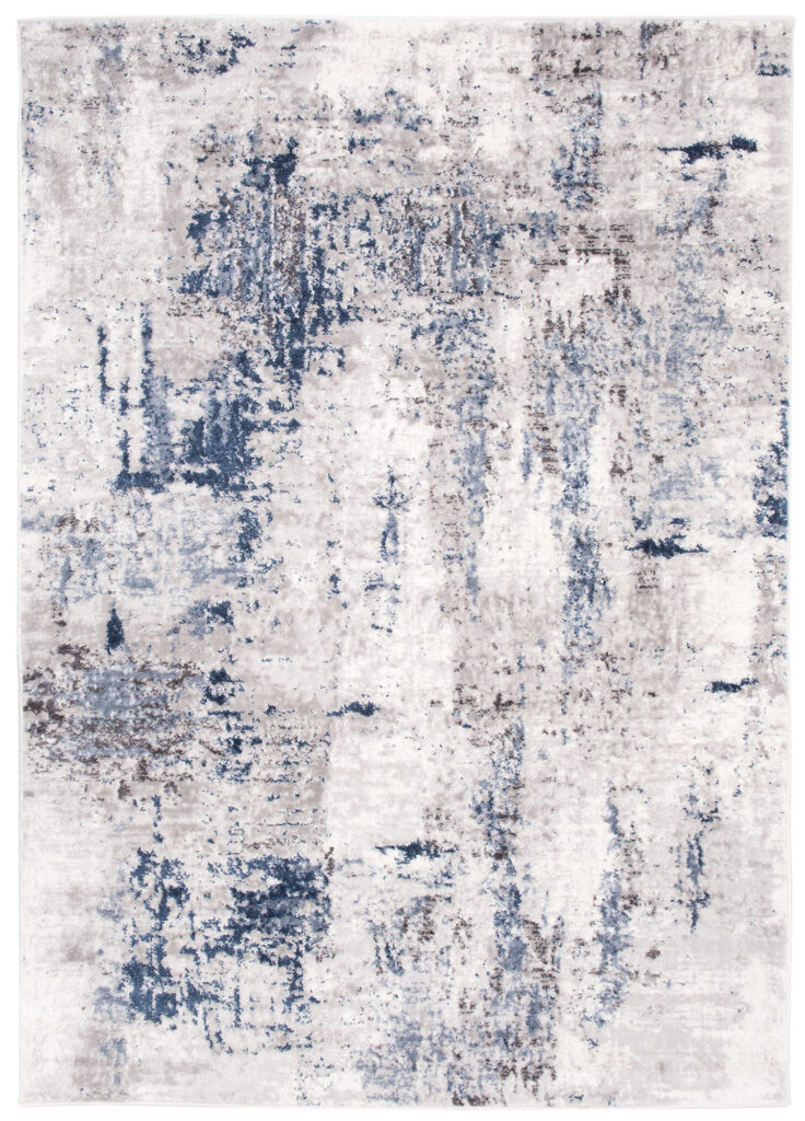 Tappeto Sky Grigio Blu Astratto Sfumature