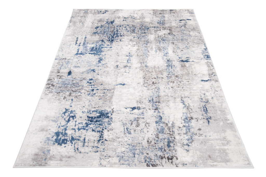 Tappeto Sky Grigio Blu Astratto Sfumature
