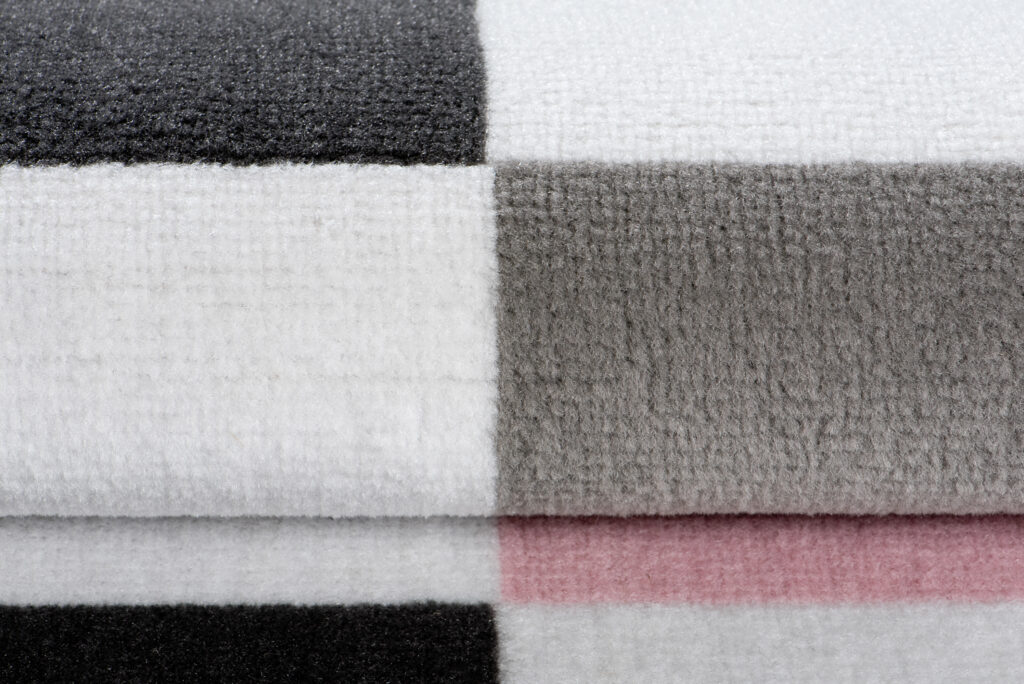 Tappeto Per Bambini Pinky Grigio Rosa Geometrico