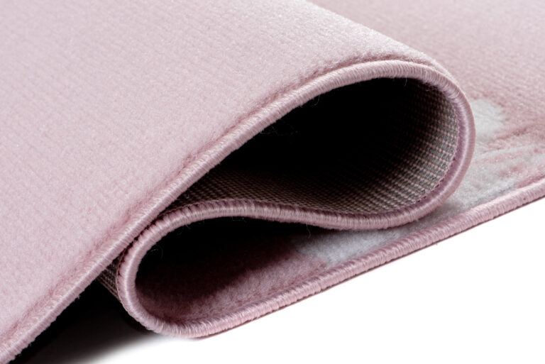 Tappeto Per Bambini Pinky Rosa Farfalle