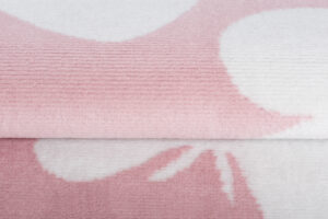 Tappeto Per Bambini Pinky Rosa Farfalle