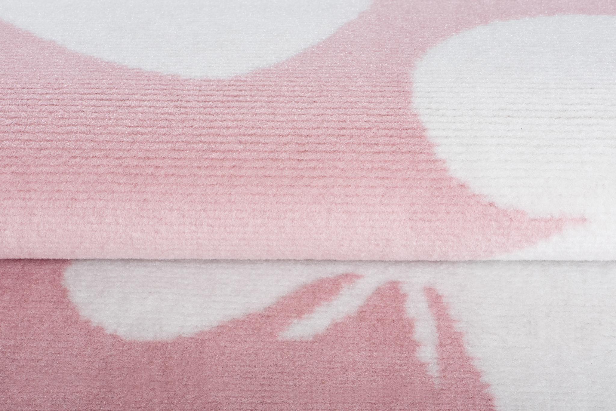 Tappeto Per Bambini Pinky Rosa Farfalle