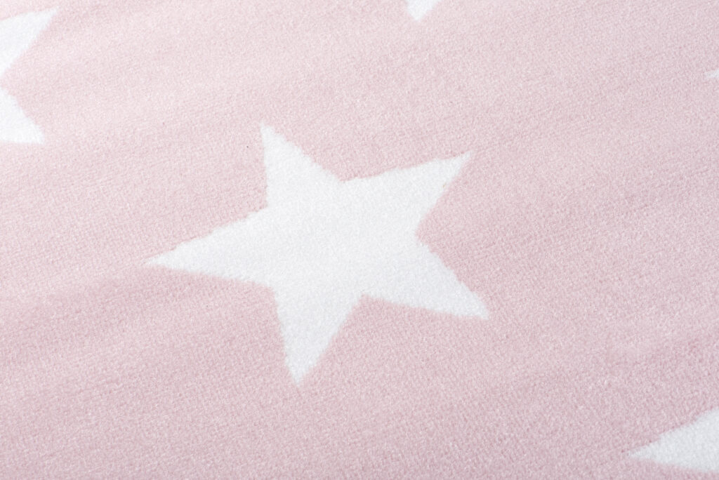 Tappeto Per Bambini Pinky Rosa Stelle