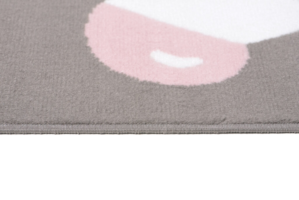 Tappeto Per Bambini Pinky Grigio Animali