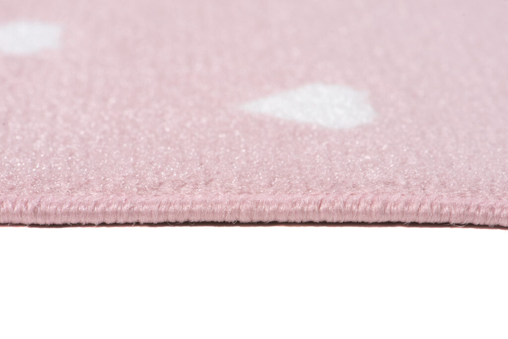 Tappeto Per Bambini Pinky Rosa Grigio Gatto