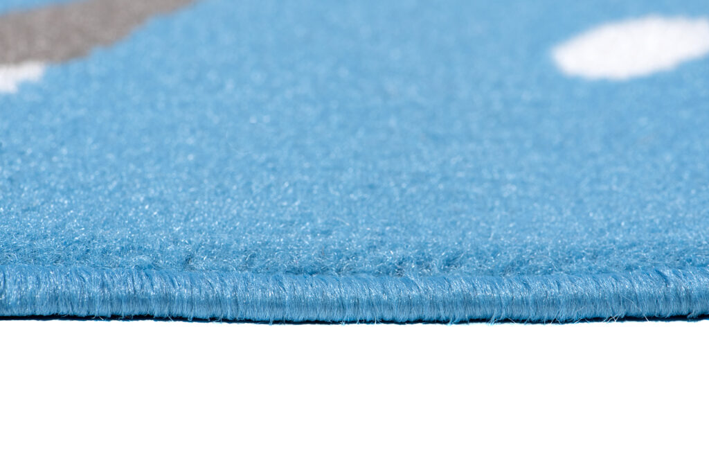 Tappeto Per Bambini Pinky Blu Cosmo