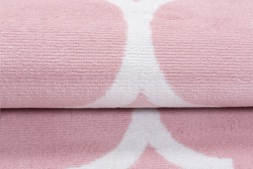 Tappeto Per Bambini Pinky Rosa Marocchino Trellis