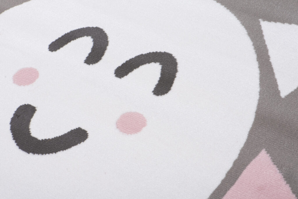 Tappeto Per Bambini Pinky Grigio Sole