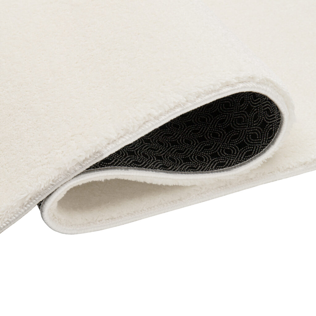 Tappeto Cuddle Antiscivolo Crema Shaggy