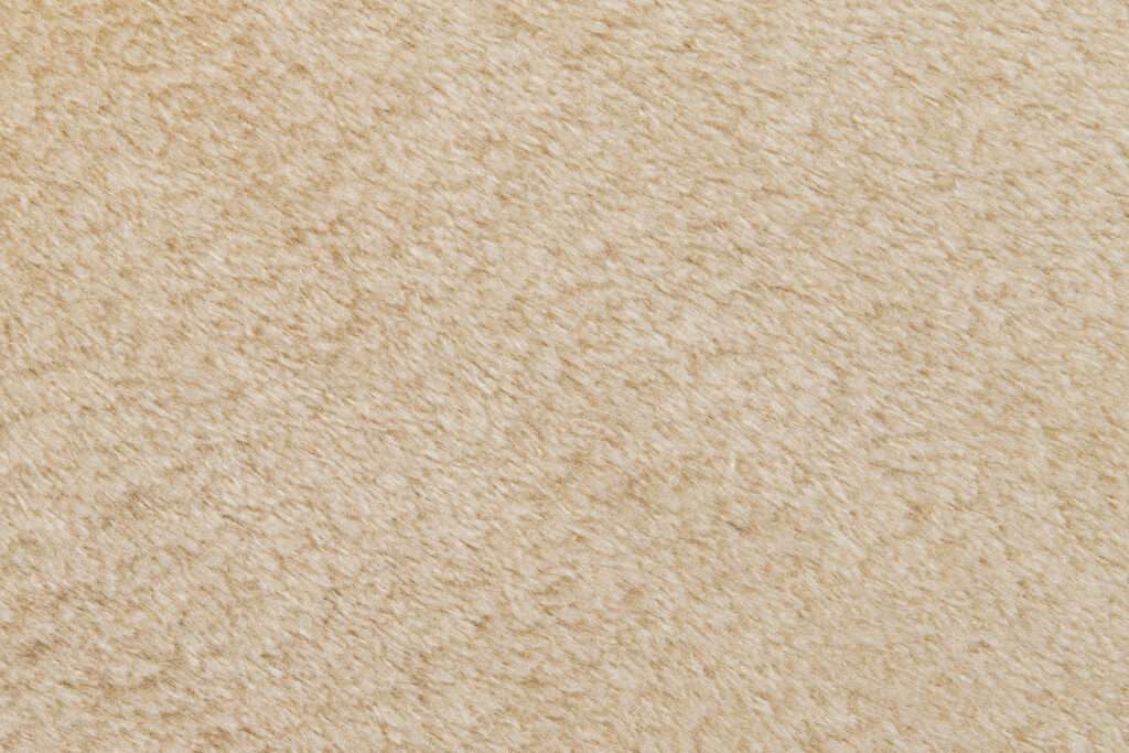Tappeto Cuddle Rotondo Antiscivolo Beige Shaggy