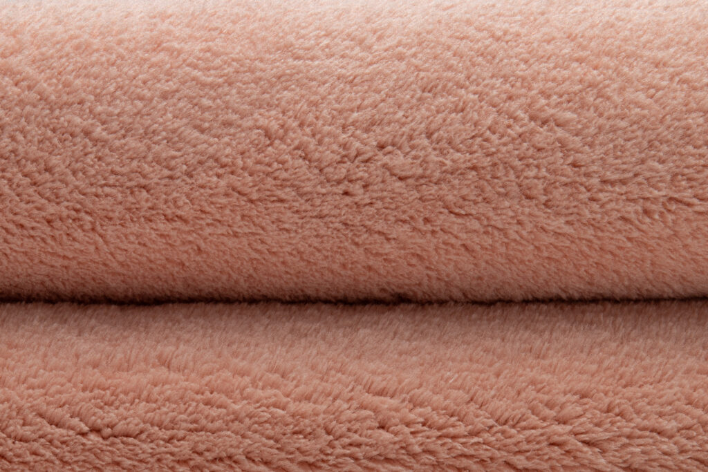 Tappeto Cuddle Rotondo Antiscivolo Rosa Shaggy