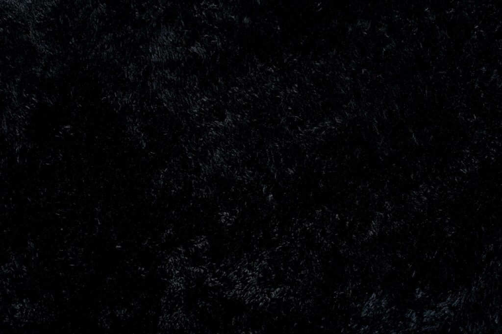Tappeto Silk Antiscivolo Shaggy Nero