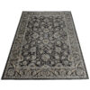 Tappeto Ritz Nero Grigio Floreale Ornamenti