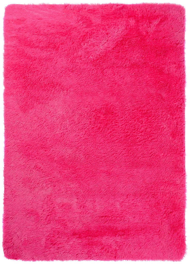 Tappeto Silk Antiscivolo Shaggy Rosa