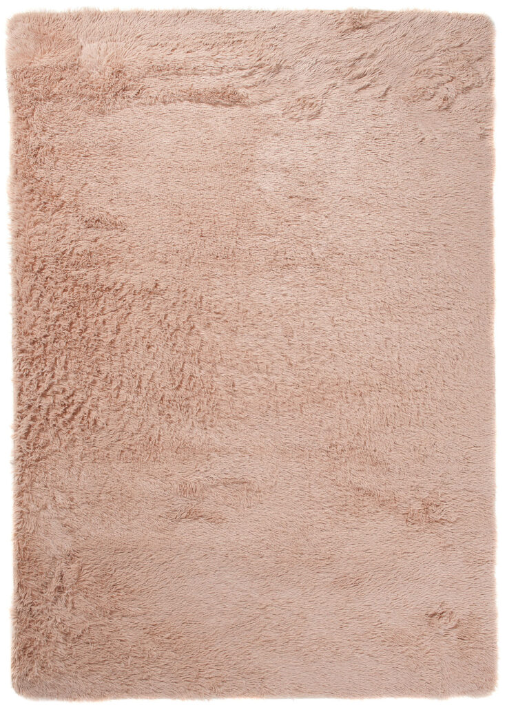 Tappeto Silk Antiscivolo Shaggy Beige Chiaro