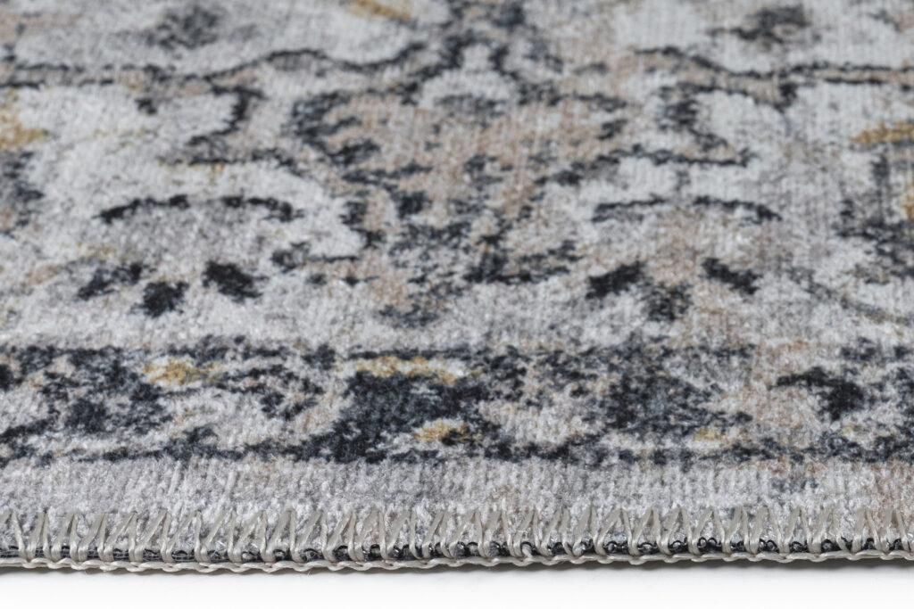 Tappeto Ritz Grigio Beige Vintage Rosetta