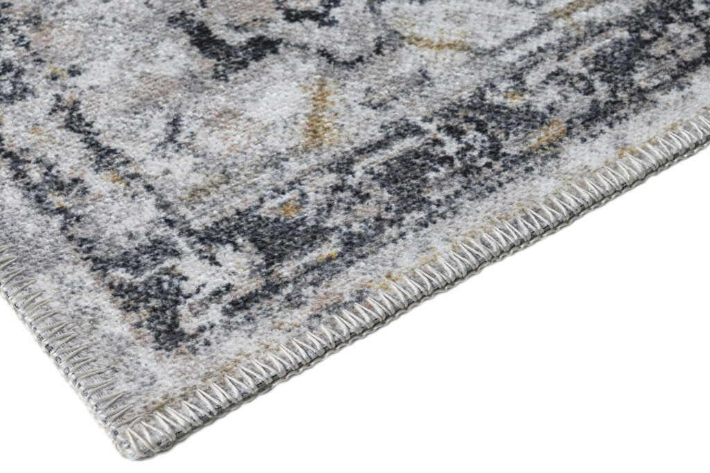 Tappeto Ritz Grigio Beige Vintage Rosetta