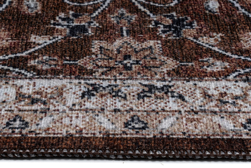 Tappeto Ritz Marrone Floreale Ornamenti