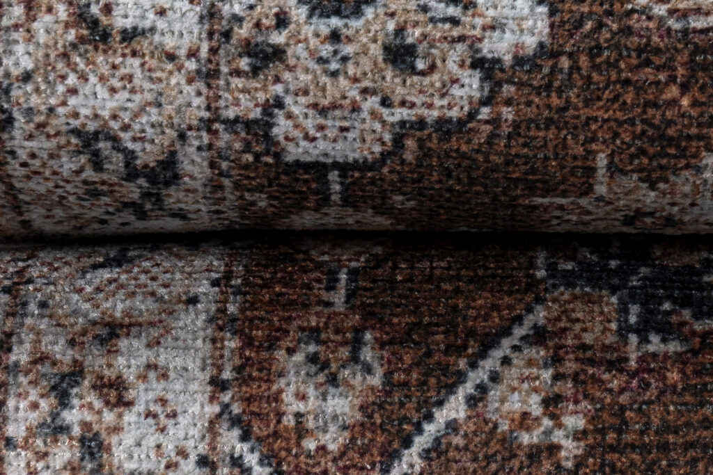 Tappeto Ritz Marrone Floreale Ornamenti