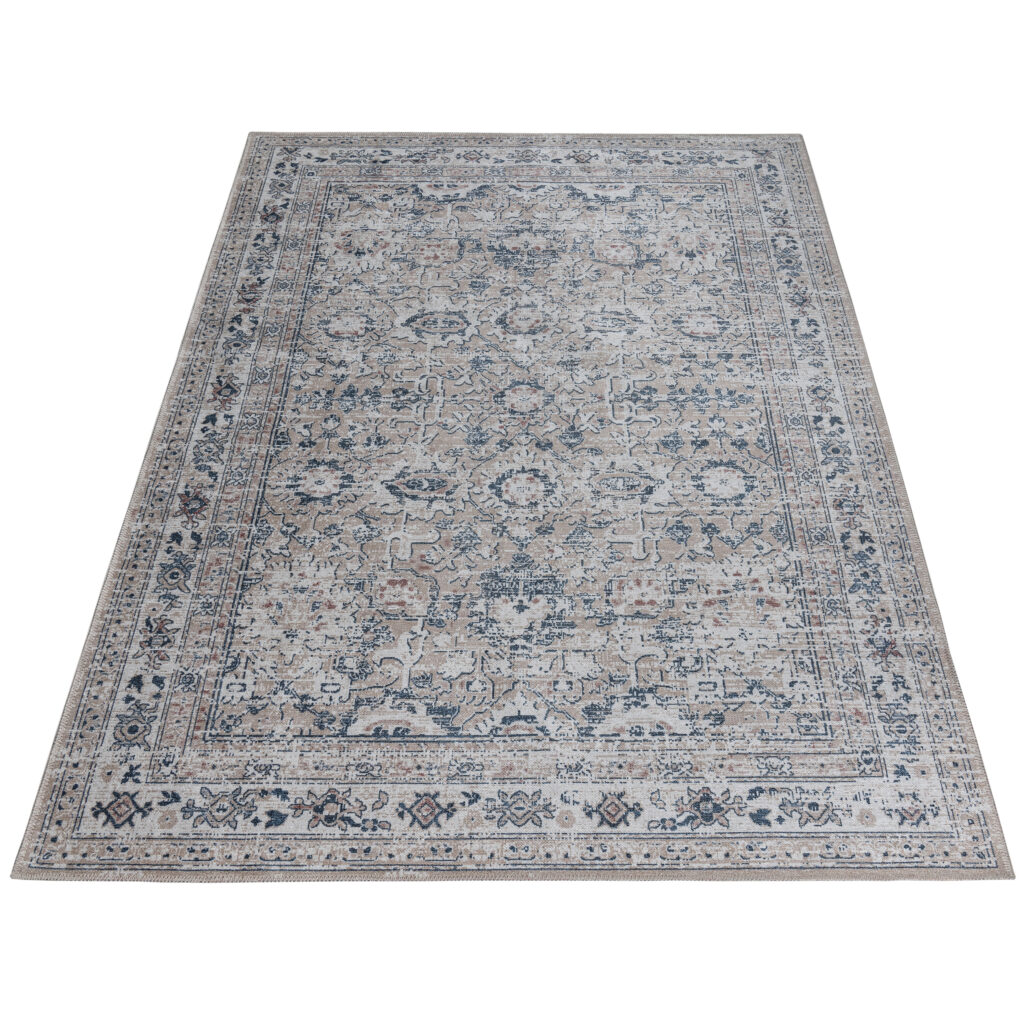 Tappeto Ritz Beige Blu Ornamenti