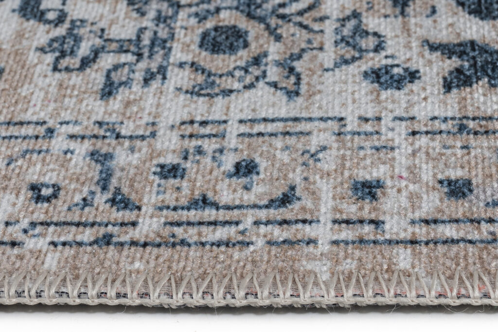 Tappeto Ritz Beige Blu Ornamenti