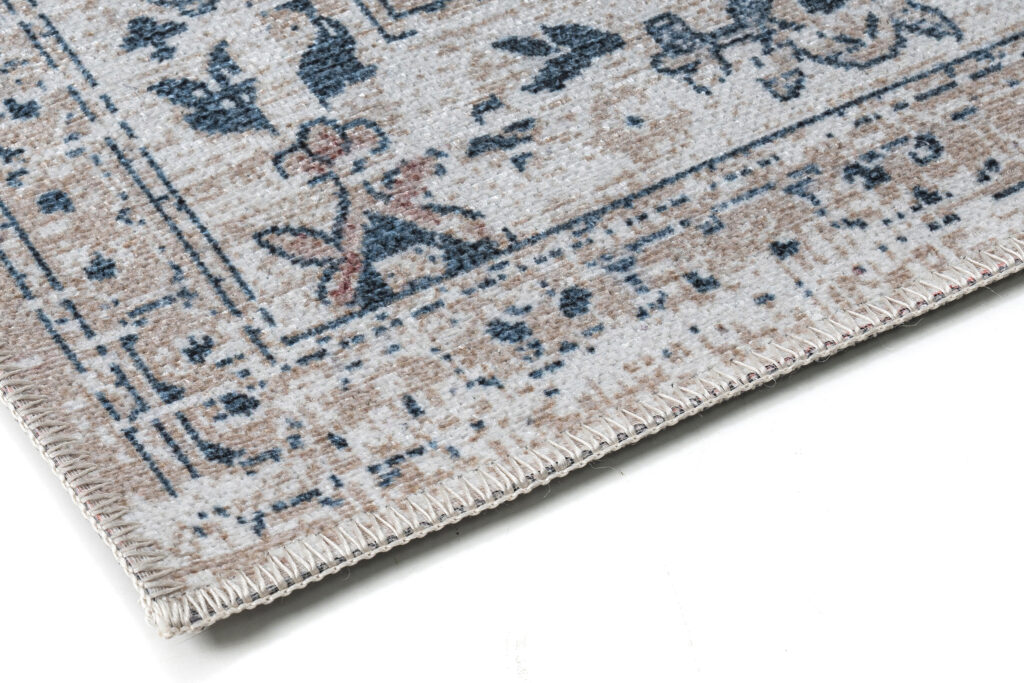 Tappeto Ritz Beige Blu Ornamenti
