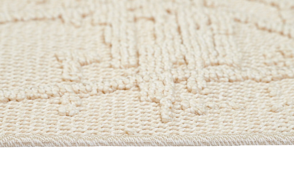 Tappeto Per Esterno Rio Loop Crema Rombi