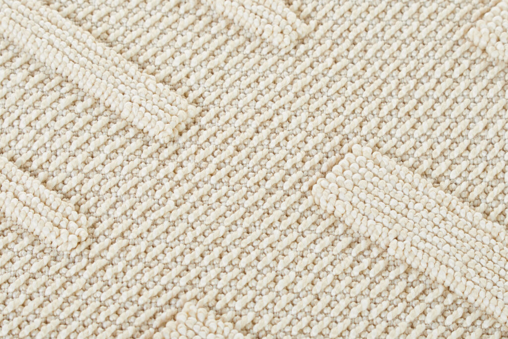 Tappeto Per Esterno Rio Loop Crema Righe