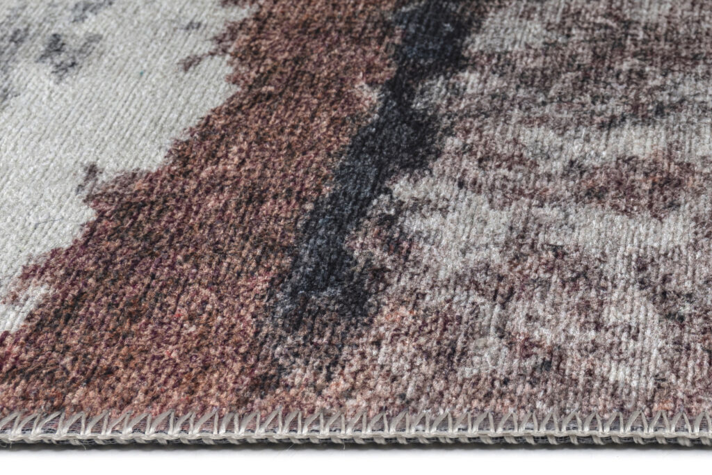 Tappeto Ritz Blu Navy Grigio Astratto