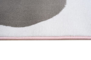 Tappeto Per Bambini Pinky Rosa Bianco Orsetto